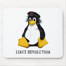 Révolution de Linux Tapis De Souris