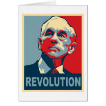 Révolution de Ron Paul Carte De Vœux