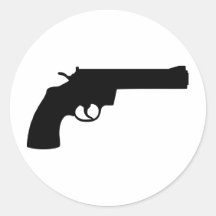 revolver autocollant rond