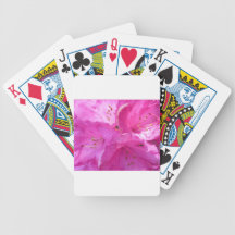 Rhododendron rose -- Stupéfier Jeux De Cartes Bicyle