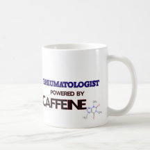 Rhumatologue actionné par la caféine tasses