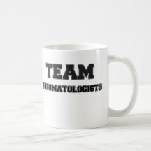 Rhumatologues d'équipe tasse à café