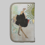 Rickshaw fleuri de planificateur de soleil d'autru pochettes folios