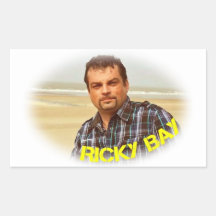 Ricky Bay Promostand Rechthoekvormige Stickers