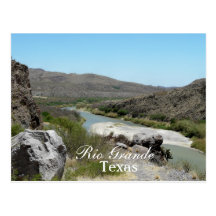 Rio Grande, le Texas/paysage Cartes Postales