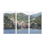 Riomaggiore Cinque Terra Italië Gallerij Wrap Canvas