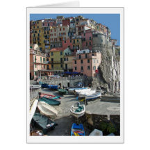 Riomaggiore Italie Carte De Vœux