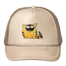 Rire drôle de chat casquettes