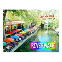 Riverwalk, San Antonio, le Texas Cartes Postales