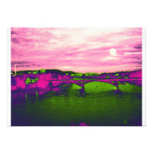 Rivière apocalyptique invitations personnalisées