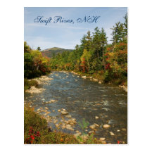 Rivière rapide, carte postale de NH