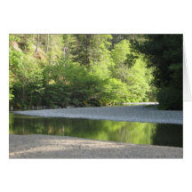 Rivière russe cartes de vœux