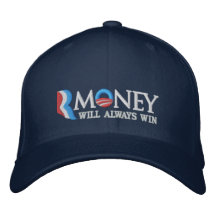 RMoney 2012 Klantgerichte Petten van de Parodie Geborduurde Baseball Petten