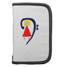 Robe rouge bleue femelle blonde de clef basse agenda
