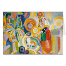 Robert Delaunay - le grand Portugais Carte De Vœux