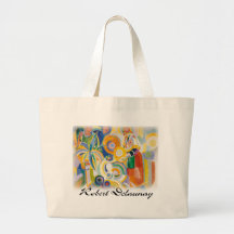 Robert Delaunay - le grand Portugais Sacs En Toile