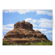 Roche de Bell/Sedona, Arizona Carte De Vœux