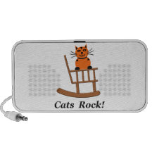Roche de chats haut-parleur mp3