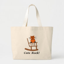 Roche de chats sac