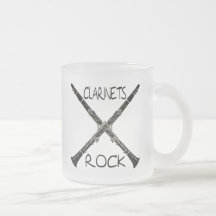 Roche de clarinettes mugs à café
