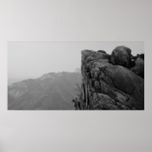 Roche de montagne - copie affiche