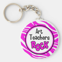 Roche de professeurs d'art porte-clé