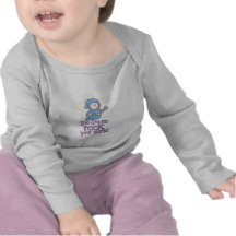 Roche de vedette du rock de bébé votre monde t-shirts