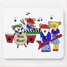 Roche Mousepad de rats Tapis De Souris