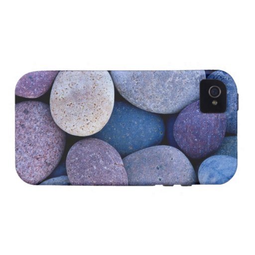Roches bleues en pierre coque iPhone 4