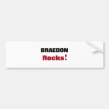 Roches de Braedon Autocollant Pour Voiture