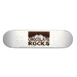 Roches de chocolat skateboards personnalisables