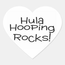 Roches de Hooping de danse polynésienne Autocollants