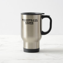 Roches de volleyball tasse