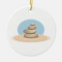 Roches de zen ornements