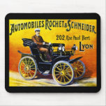 Rochet et automobiles de Schneider - annonce vinta Tapis De Souris