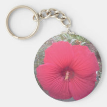Rode Bloem Sleutelhanger