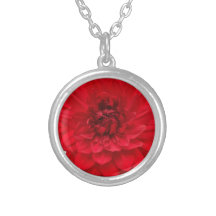Rode Dahlia Persoonlijke Sieraden