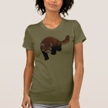 Rode Panda Tshirt