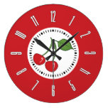 Rode Retro Kers wall clocks