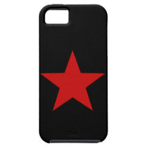 Rode Ster iPhone 5 Case-Mate Hoesjes