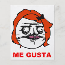Rode Vrouwelijk me het Grappige Gezicht Meme van d Gepersonaliseerde Folder