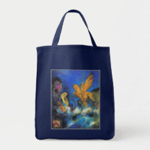 Roger et angélique officinale 2 par Odilon Redon Sac En Toile