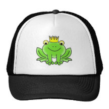 Roi de grenouille casquette de camionneur