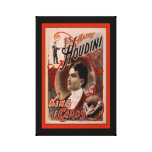 Roi de Harry Houdini des cartes Digital remixé Impressions Sur Toile
