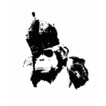 Roi de singe de graffiti