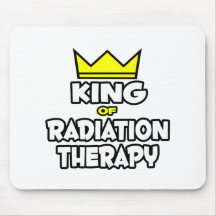 Roi de thérapie radiologique tapis de souris