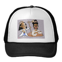 Roi et reine casquettes de camionneur