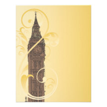 Rollen en Big Ben Gepersonaliseerde Uitnodiging