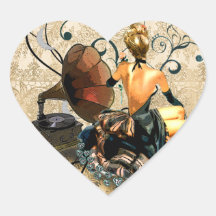 romantique adhésif