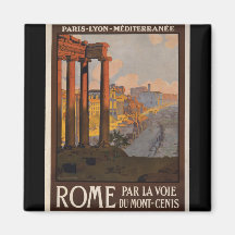 Rome door mont-Cenis Koelkast Magneet